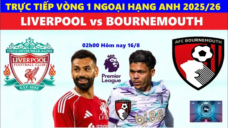truc tiep Liverpool vs Bournemouth phan tich chien thuat